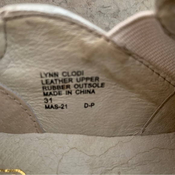 Ash Lynn Clodi Silver Studded Slip-On Leather Platform Shoes Size 31/13 - Picture 4 of 10